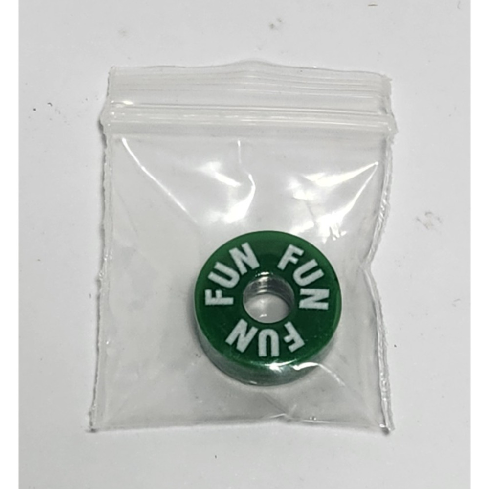 EFFY Carnival Cruise EFFY FUN BARREL Green with Black Letters HTF